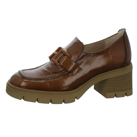 Hispanitas Ballerina u. Pumps Mittelbraun - 360° Ansicht