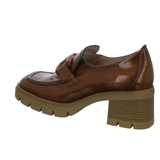 Hispanitas Ballerina u. Pumps Mittelbraun - 360° Ansicht