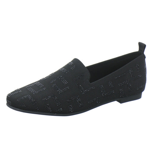 La Strada Slipper Schwarz - 360° Ansicht