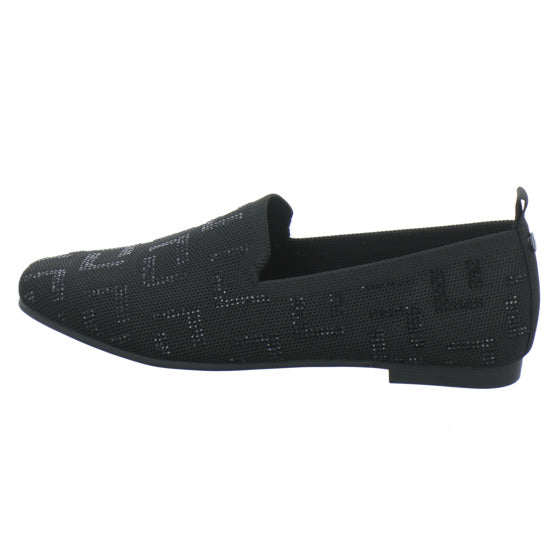 La Strada Slipper Schwarz - 360° Ansicht