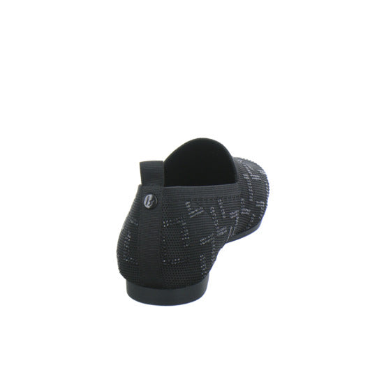 La Strada Slipper Schwarz - 360° Ansicht