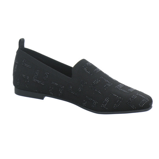 La Strada Slipper Schwarz - 360° Ansicht