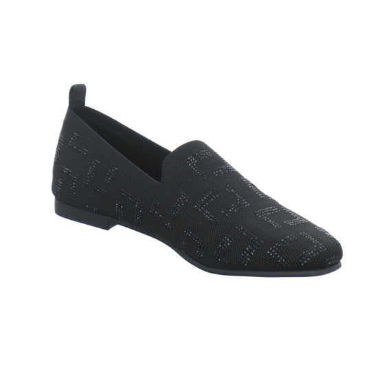 La Strada Slipper Schwarz - 360° Ansicht