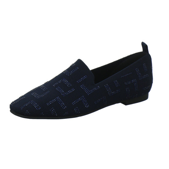 La Strada Slipper Damen Dunkelblau