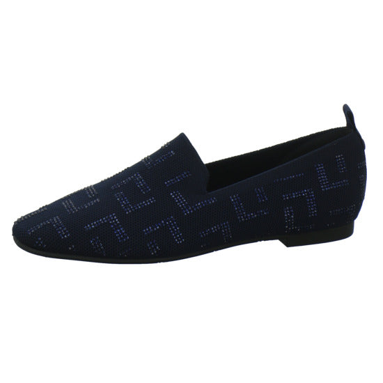 La Strada Slipper Damen Dunkelblau