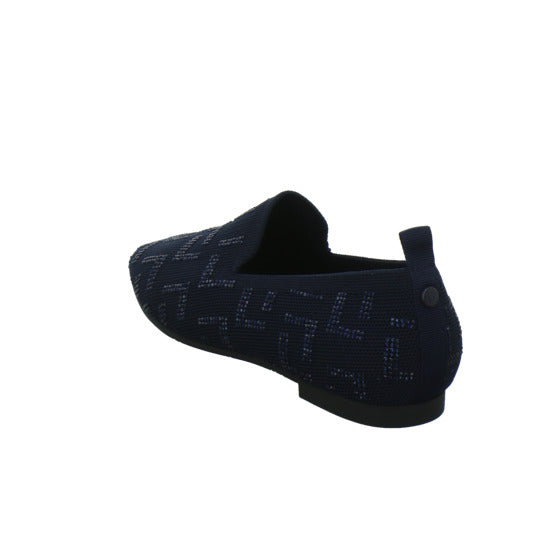 La Strada Slipper Damen Dunkelblau