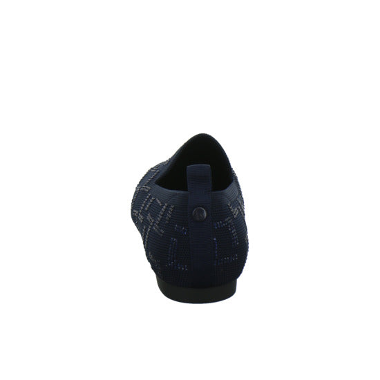 La Strada Slipper Damen Dunkelblau