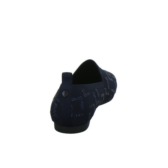 La Strada Slipper Damen Dunkelblau
