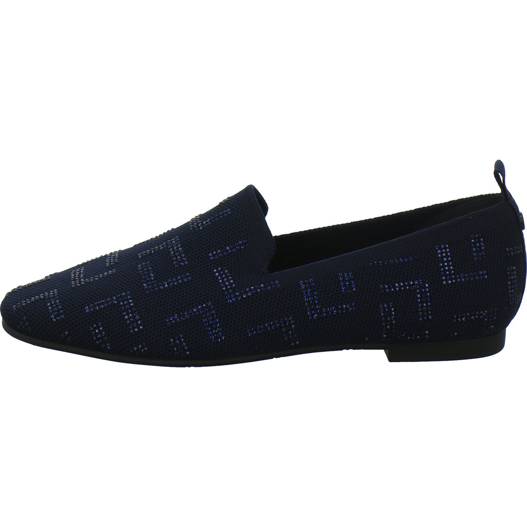 La Strada Slipper Damen Dunkelblau