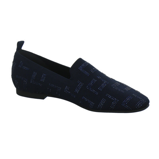 La Strada Slipper Damen Dunkelblau