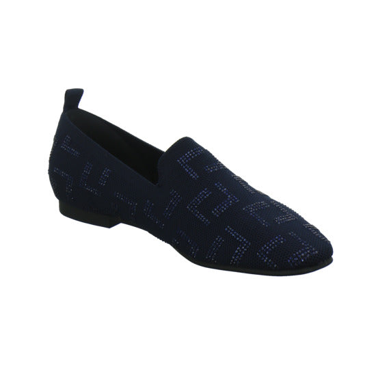 La Strada Slipper Damen Dunkelblau