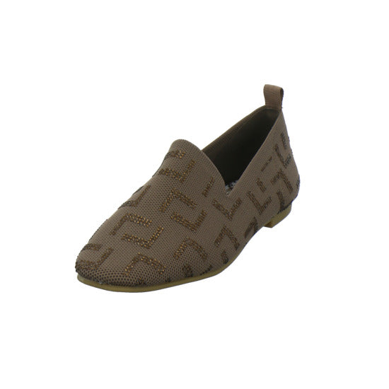 La Strada Slipper Damen Dunkelbraun