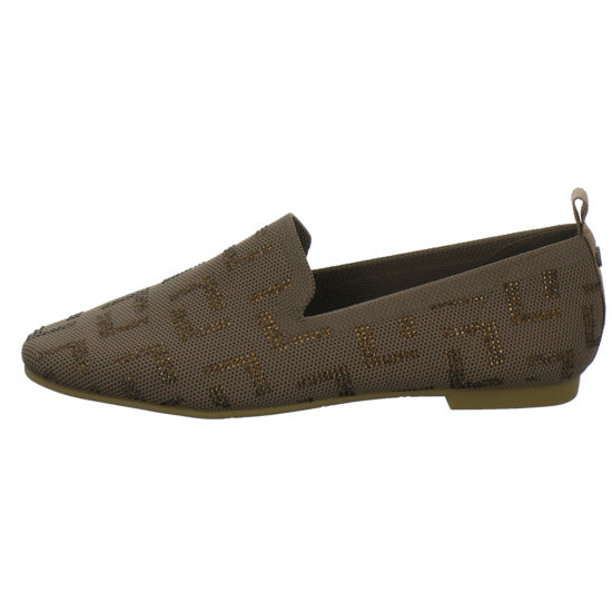 La Strada Slipper Damen Dunkelbraun