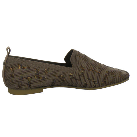 La Strada Slipper Damen Dunkelbraun