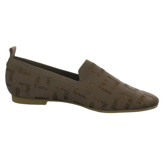 La Strada Slipper Damen Dunkelbraun
