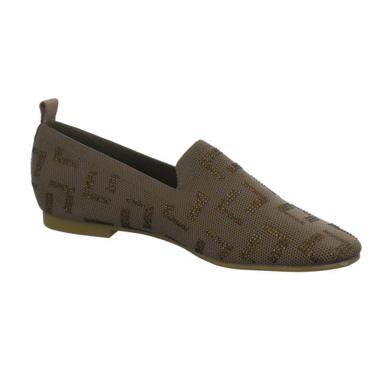 La Strada Slipper Damen Dunkelbraun