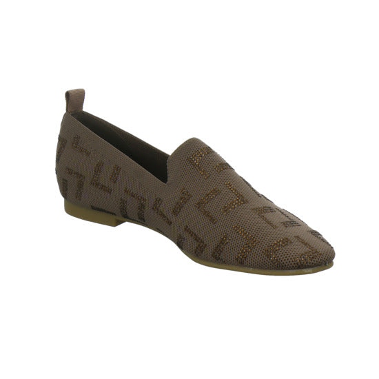 La Strada Slipper Damen Dunkelbraun