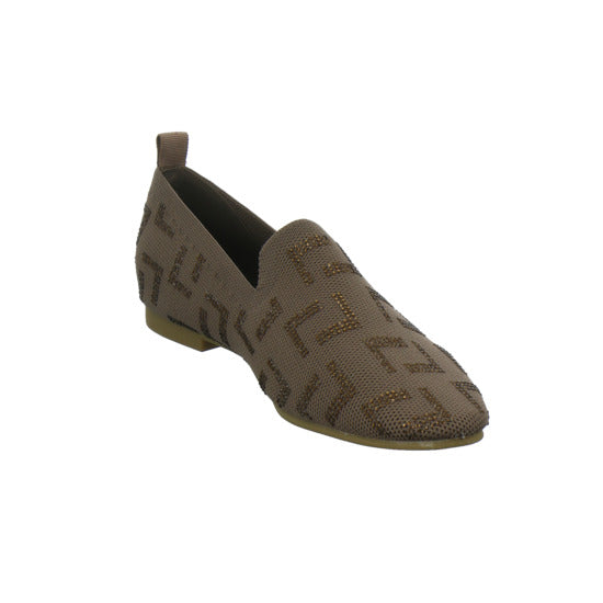 La Strada Slipper Damen Dunkelbraun