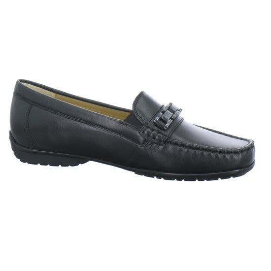 Sioux Corticia Slipper Schwarz - 360° Ansicht