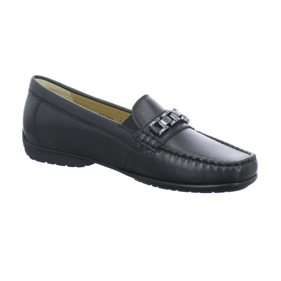 Sioux Corticia Slipper Schwarz - 360° Ansicht