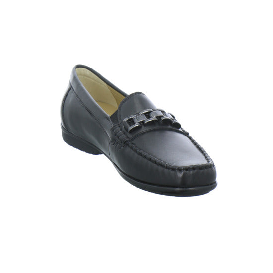 Sioux Corticia Slipper Schwarz - 360° Ansicht