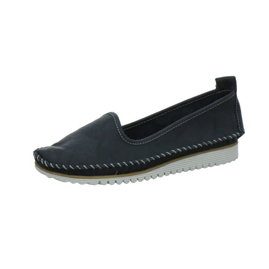Andrea Conti Slipper Dunkelblau - 360° Ansicht
