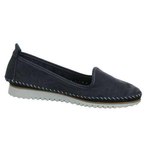 Andrea Conti Slipper Dunkelblau - 360° Ansicht