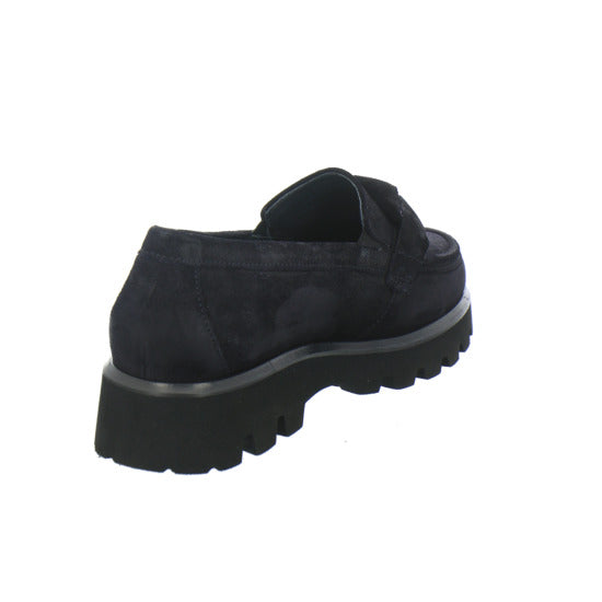 Sioux Meredira 727 H Slipper Dunkelblau - 360° Ansicht