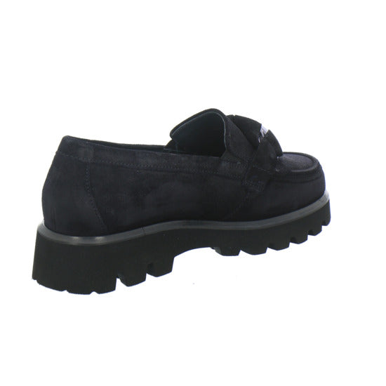 Sioux Meredira 727 H Slipper Dunkelblau - 360° Ansicht
