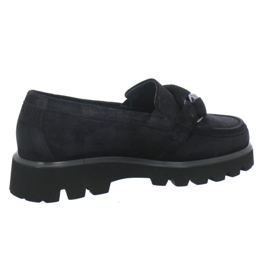 Sioux Meredira 727 H Slipper Dunkelblau - 360° Ansicht