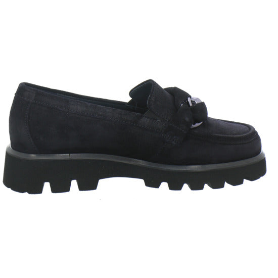 Sioux Meredira 727 H Slipper Dunkelblau - 360° Ansicht