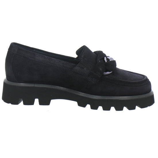 Sioux Meredira 727 H Slipper Dunkelblau - 360° Ansicht