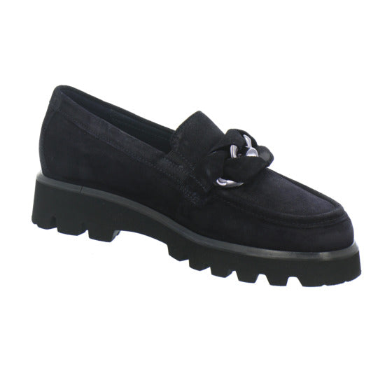 Sioux Meredira 727 H Slipper Dunkelblau - 360° Ansicht