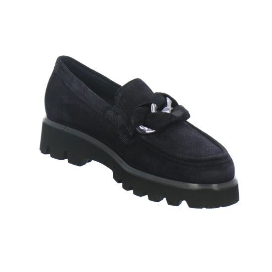 Sioux Meredira 727 H Slipper Dunkelblau - 360° Ansicht