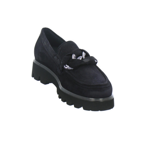 Sioux Meredira 727 H Slipper Dunkelblau - 360° Ansicht