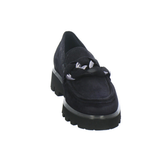 Sioux Meredira 727 H Slipper Dunkelblau - 360° Ansicht