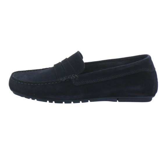 Marc O` Polo Selma Slipper Dunkelblau - 360° Ansicht