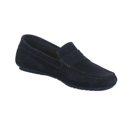 Marc O` Polo Selma Slipper Dunkelblau - 360° Ansicht