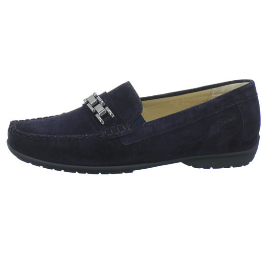 Sioux Corticia Slipper Dunkelblau - 360° Ansicht