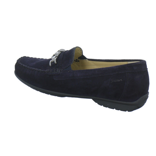 Sioux Corticia Slipper Dunkelblau - 360° Ansicht