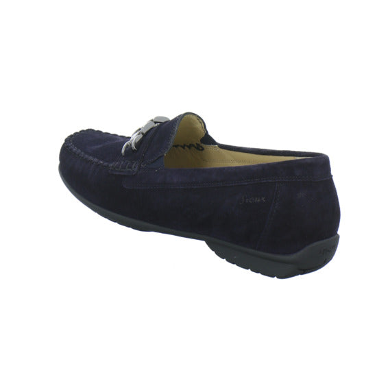 Sioux Corticia Slipper Dunkelblau - 360° Ansicht