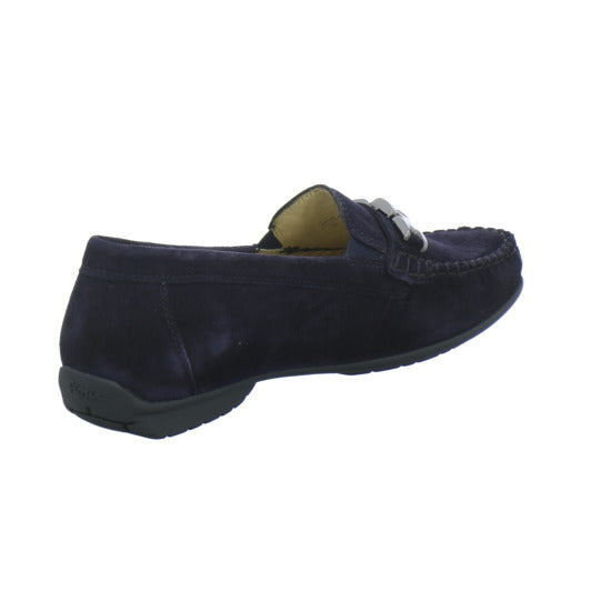 Sioux Corticia Slipper Dunkelblau - 360° Ansicht