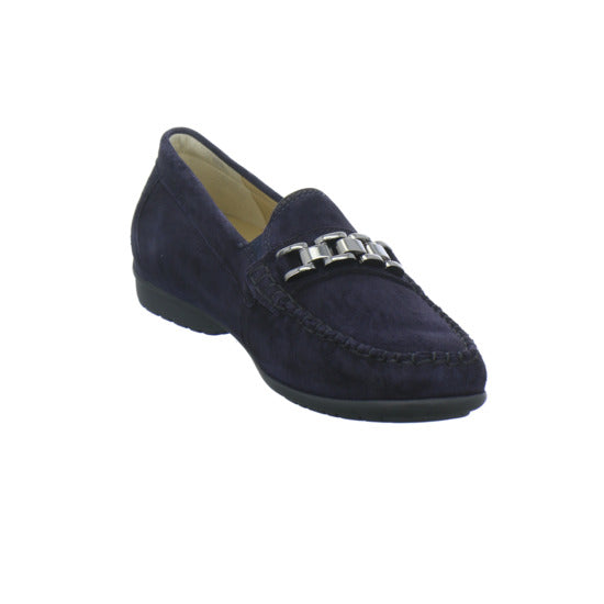Sioux Corticia Slipper Dunkelblau - 360° Ansicht