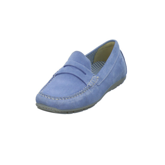Sioux Carmona Slipper Hellblau - 360° Ansicht