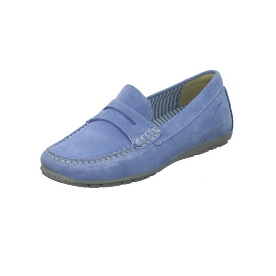 Sioux Carmona Slipper Hellblau - 360° Ansicht