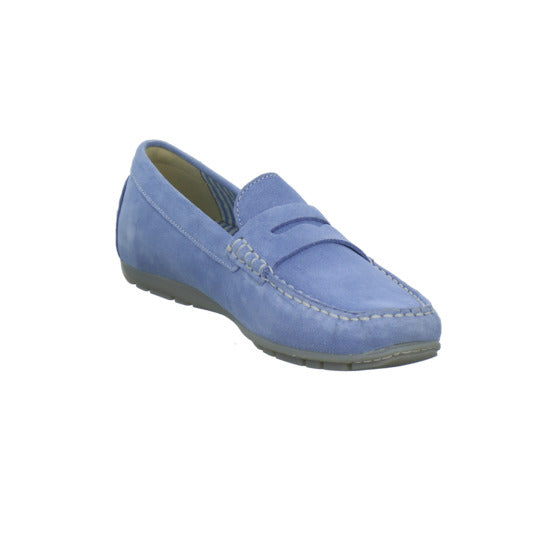 Sioux Carmona Slipper Hellblau - 360° Ansicht