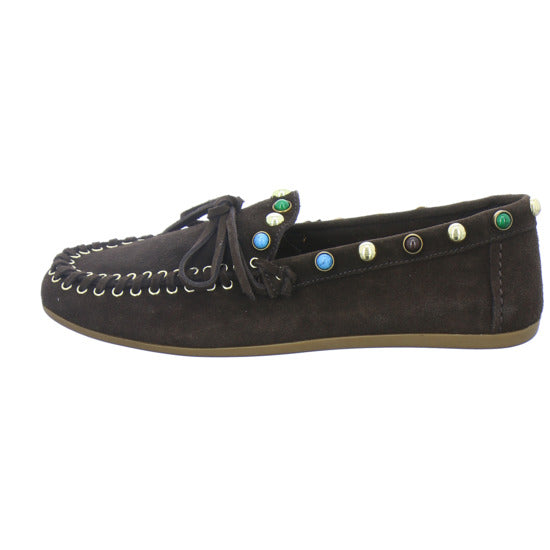 Inuovo Slipper Damen Dunkelbraun