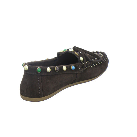 Inuovo Slipper Damen Dunkelbraun