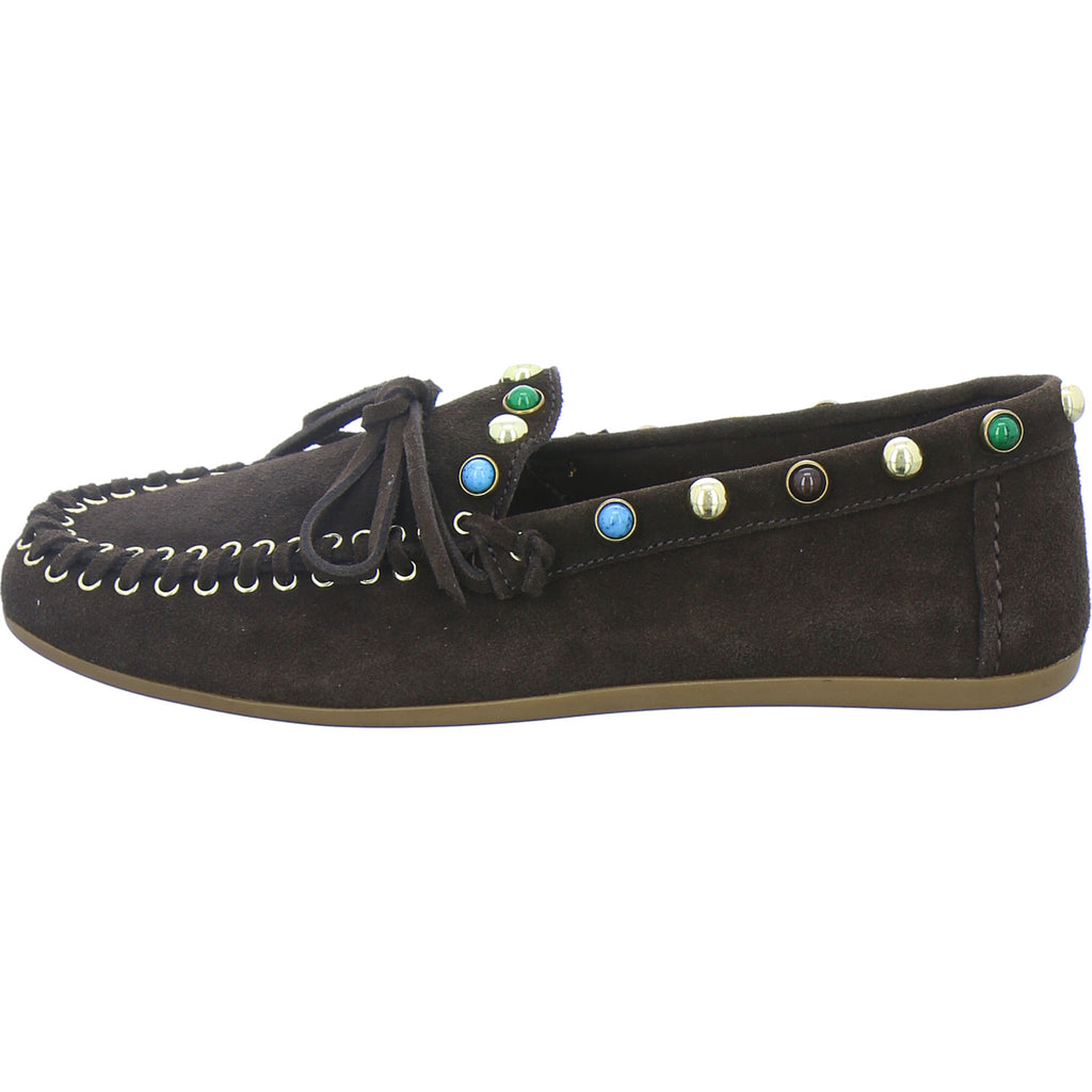 Inuovo Slipper Damen Dunkelbraun