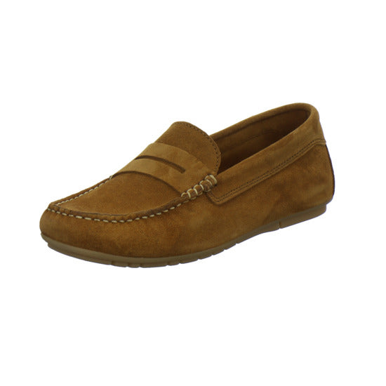 Marc O` Polo Selma Slipper Mittelbraun - 360° Ansicht